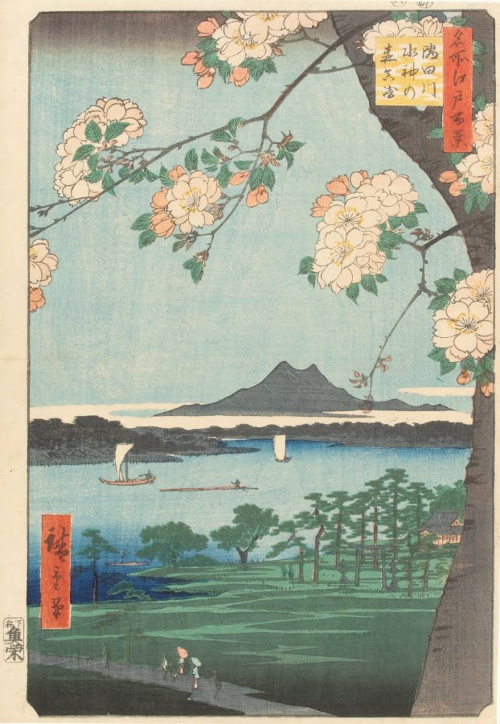 One hundred famous views of Edo by Hiroshige