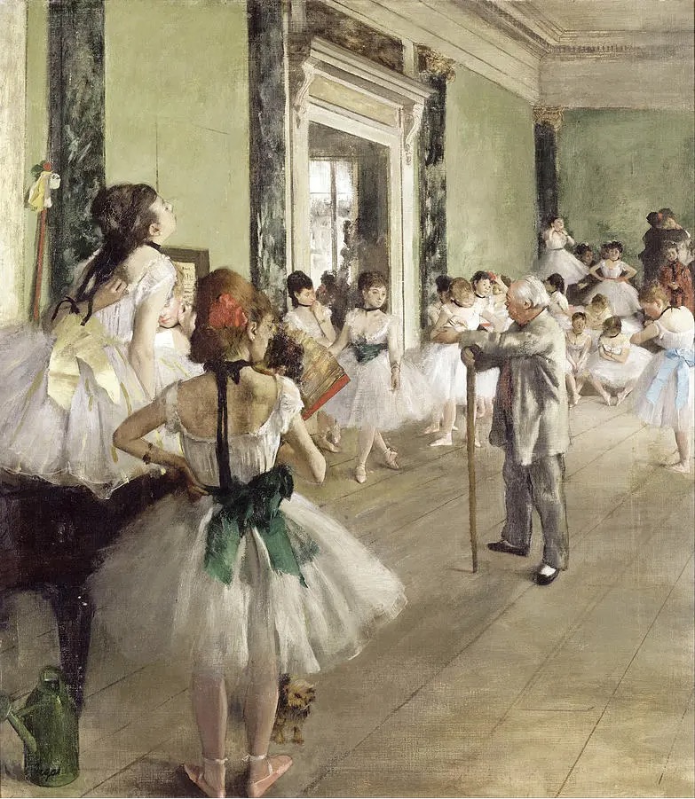 The Ballet Class, Edgar Degas – 1874