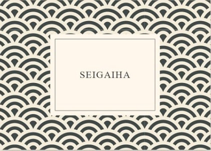 Seigaiha - Japanese wagara pattern