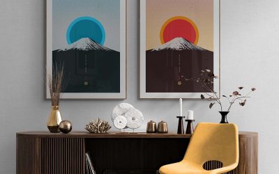 Introducing Two New Contemporary Mount Fuji Art Prints
