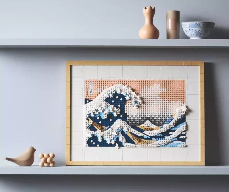 The Great Wave Lego Set