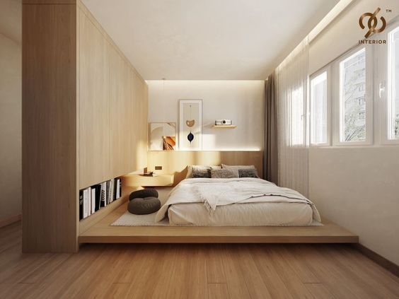 Muji style bedroom by 96interior Singapore