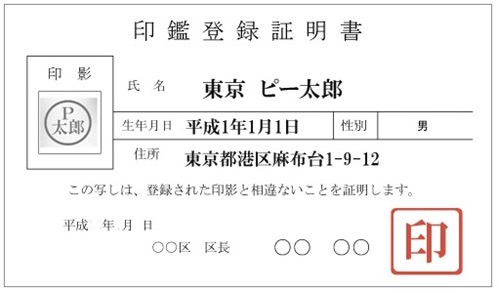 Registration and Certificate of Hanko - by Japan Living Guide