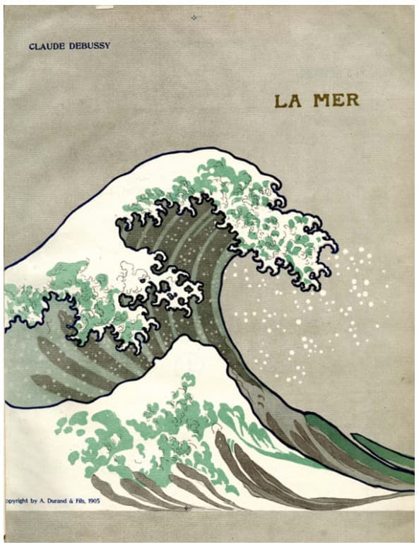 First edition of Debussy's La Mer published by A. Durand & Fils in 1905