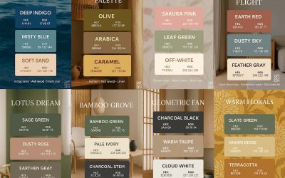 The Japandi Color Palettes Designers Love, Inspired by Japanese Art