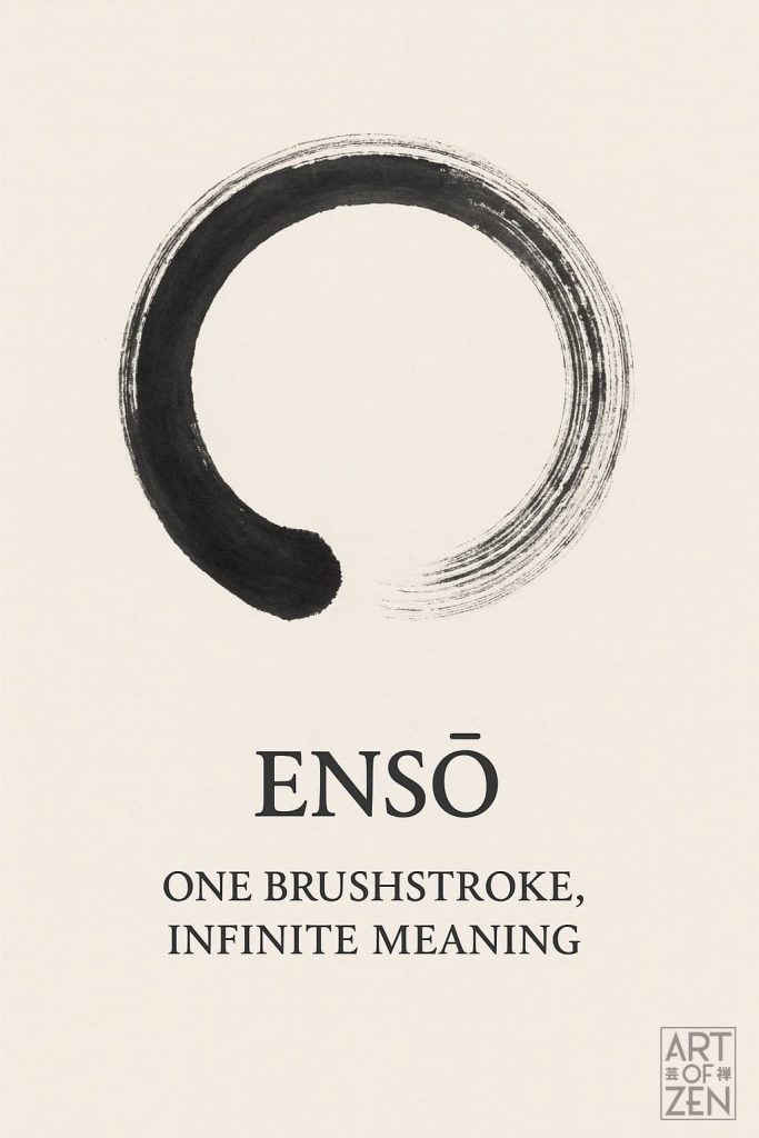 Enso - One Brushstroke, Infinite Meaning